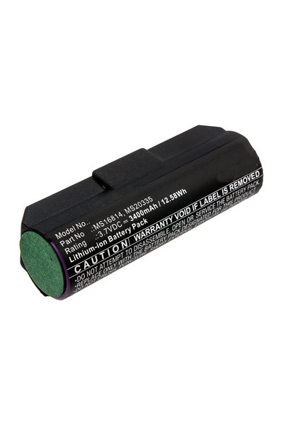 Dräger MS16814 / MS20335 accu (3400 mAh, 123accu huismerk)  ADR00038 - 1