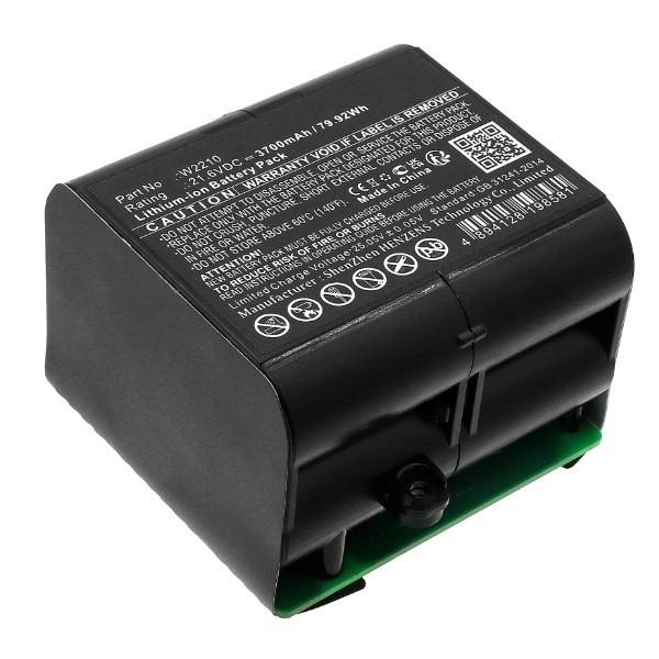 Dreame W2210 accu (21.6 V, 3700 mAh, 123accu huismerk)  ADR00181 - 1