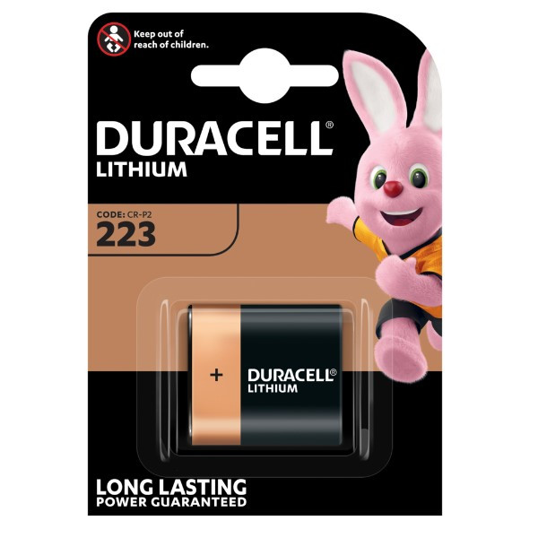 Duracell 233 / CR-P2 batterij (1 stuk, 1400 mAh)  ADU00163 - 1