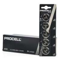 Duracell Aanbieding: Duracell Procell CR2032 Lithium knoopcel batterij (10 stuks)  ADU00239