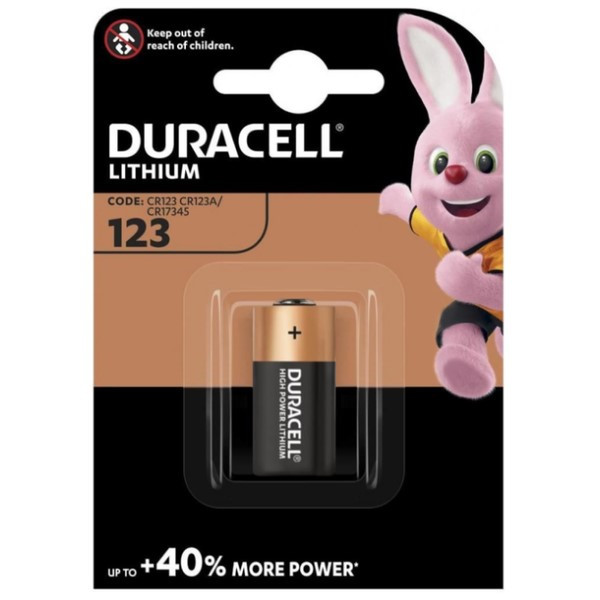 Duracell CR123A / DL123A Lithium Batterij (10 stuks)  ADU00333 - 1