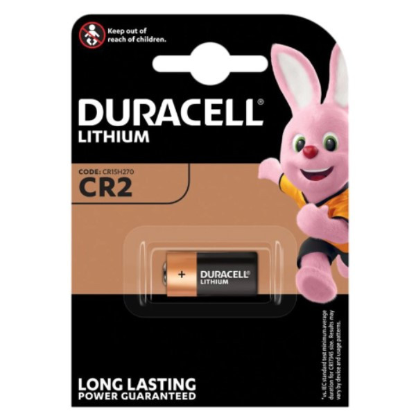 Duracell CR2 Lithium Batterij (1 stuk, 750 mAh)  ADU00041 - 1