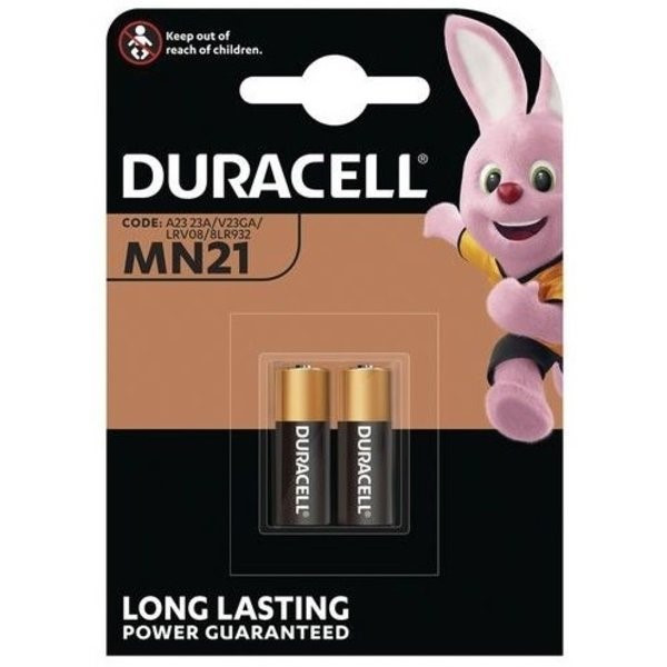 Open Geweldig graan Duracell MN21 / 23A / V23GA Alkaline batterij 2 stuks Duracell 123accu.nl