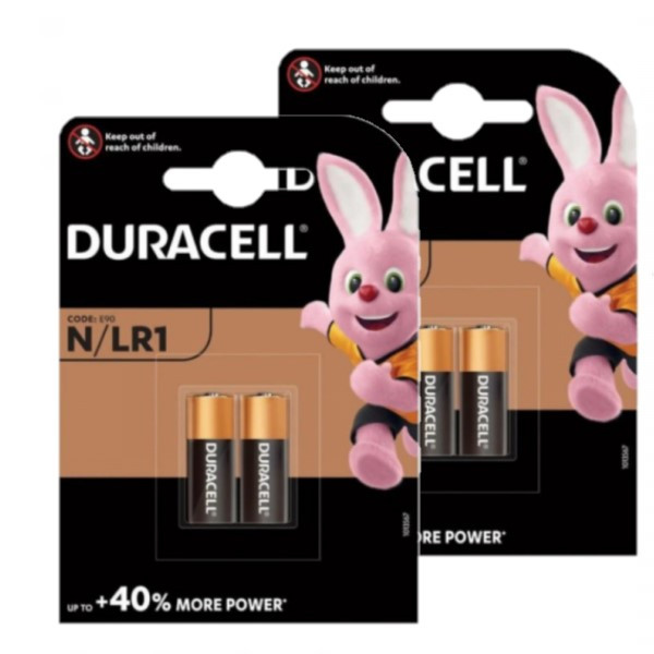 Duracell N / LR1 / Lady / MN9100 Alkaline Batterij 4 stuks  ADU00318 - 1