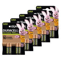 Duracell Oplaadbare AAA / HR03 Ni-Mh Batterijen (20 stuks, 900 mAh)  ADU00373