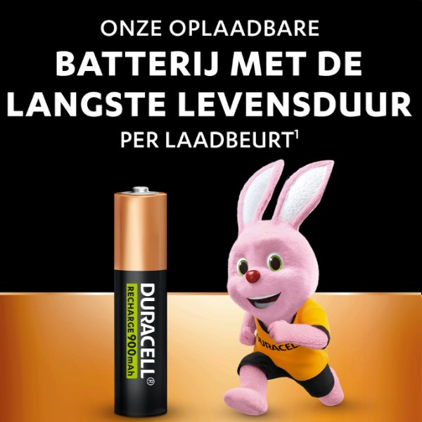 Duracell Oplaadbare AAA / HR03 Ni-Mh Batterijen (20 stuks, 900 mAh)  ADU00373 - 2