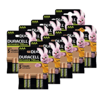 Duracell Oplaadbare AAA / HR03 Ni-Mh Batterijen (40 stuks, 750 mAh)  ADU00375