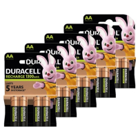 Duracell Oplaadbare AA / HR6 Ni-Mh Batterijen (20 stuks, 1300 mAh)  ADU00379