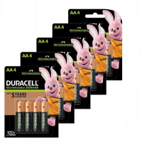 Duracell Oplaadbare AA / HR6 Ni-Mh Batterijen (20 stuks, 2500 mAh)  ADU00372