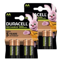 Duracell Oplaadbare AA / HR6 Ni-Mh Batterijen (8 stuks, 1300 mAh)  ADU00381