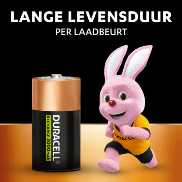 Duracell Oplaadbare C / HR14 Ni-Mh Batterijen (10 stuks, 3000 mAh)  ADU00271 - 3