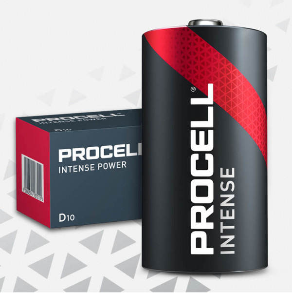 Demonteer Plantkunde Bier Duracell Procell Intense D / LR20 / MN1300 Alkaline Batterij (10 stuks)  Duracell 123accu.nl