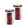 Aanbieding: 2 x EVE ER14250 / 1/2 AA batterij (3.6V, 1200 mAh, Li-SOCl2)