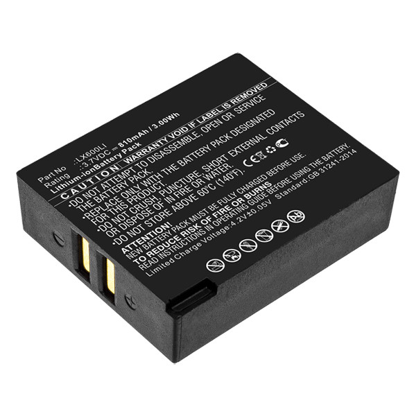 Eartec LX600LI / 800-399-5994 accu (3.7 V, 810 mAh, 123accu huismerk)  AEA00020 - 1