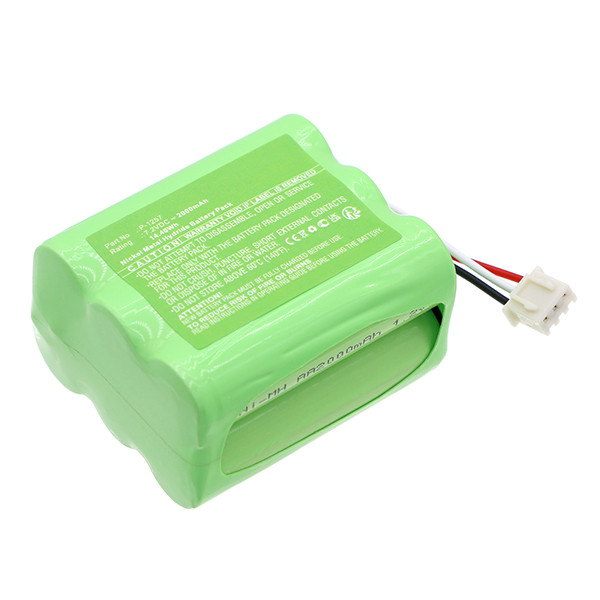 Elcom P-1257 accu (7.2 V, 2000 mAh, 123accu huismerk)  AEL00091 - 1