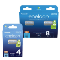 Eneloop Panasonic Eneloop Oplaadbare AAA / HR03 Ni-Mh Batterijen (12 stuks, 800 mAh)  AEN00080