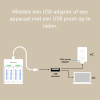 Eneloop Panasonic Eneloop Oplaadbare AA / HR06 Batterijen + USB Lader (4 stuks, 2000 mAh)  AEN00045 - 4