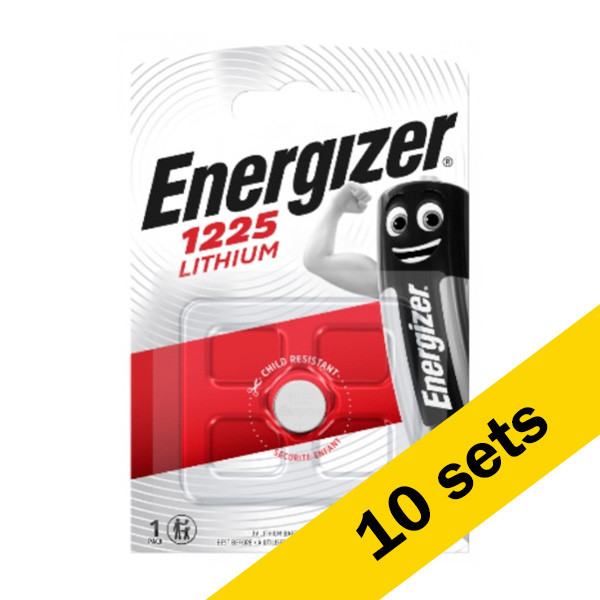 Energizer CR1225 Lithium knoopcel batterij 10 stuks  AEN00046 - 1