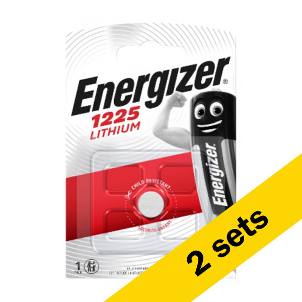 Energizer CR1225 Lithium knoopcel batterij 2 stuks  AEN00049 - 1