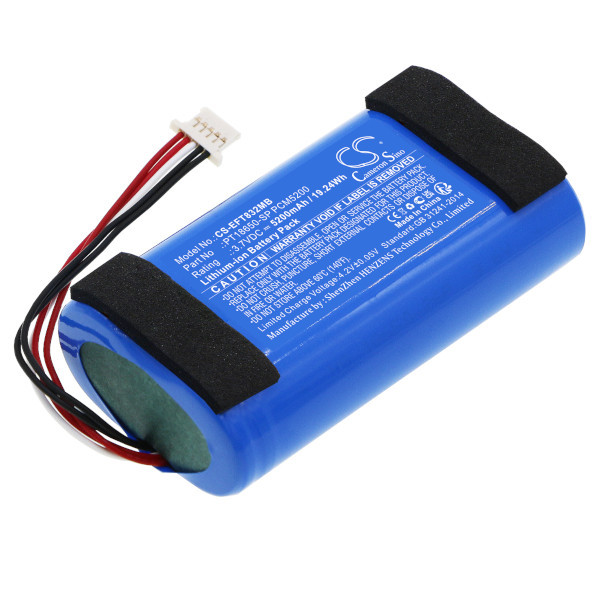 Eufy PT18650-SP PCM5200 accu (5200 mAh, 123accu huismerk)  AEU00023 - 1