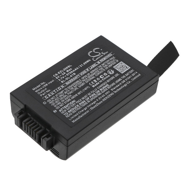 Ezviz BL-DL-01B accu (5700 mAh, 123accu huismerk)  AEZ00011 - 1