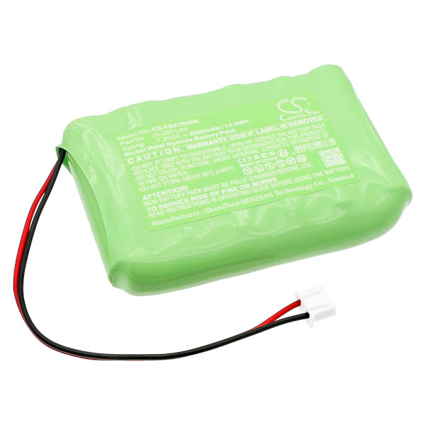 FrSky G-200LSD accu (7,2 V, Ni-MH, 2000mAh, 123accu huismerk)  AFR00037 - 1