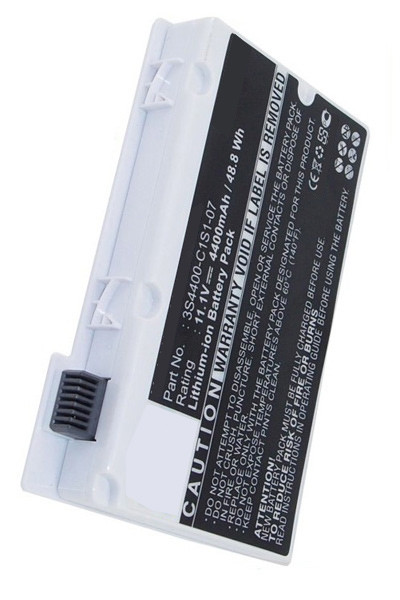 Fujitsu 3S4400-C1S1-07 accu wit (11.1 V, 4400 mAh, 123accu huismerk)  AFU00153 - 1