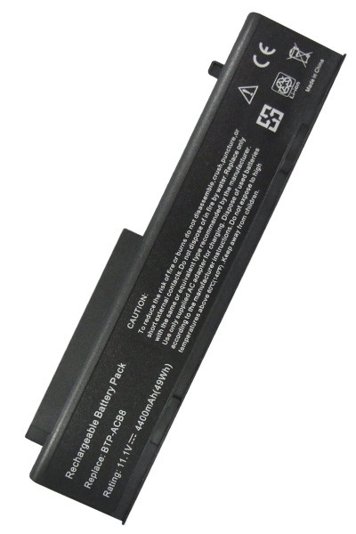 Fujitsu BTP-ACB8 / 604B301011 accu (10.8 V, 4400 mAh, 123accu huismerk)  AFU00175 - 1