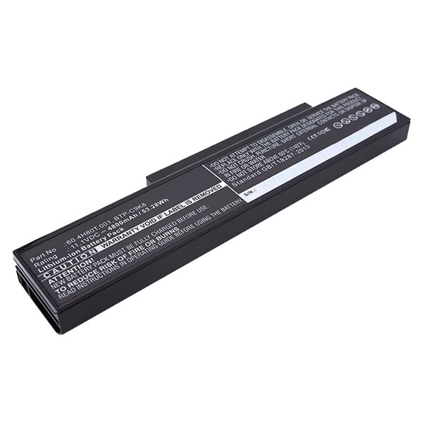 Fujitsu BTP-C9K8 / BTP-CAK8 accu (11.1 V, 4800 mAh, 123accu huismerk)  AFU00227 - 1