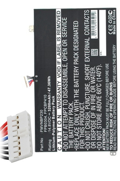 Fujitsu FPB0304 / FPCBP410 / FMVNBP230 accu (14.8 V, 3200 mAh, 123accu huismerk)  AFU00176 - 1