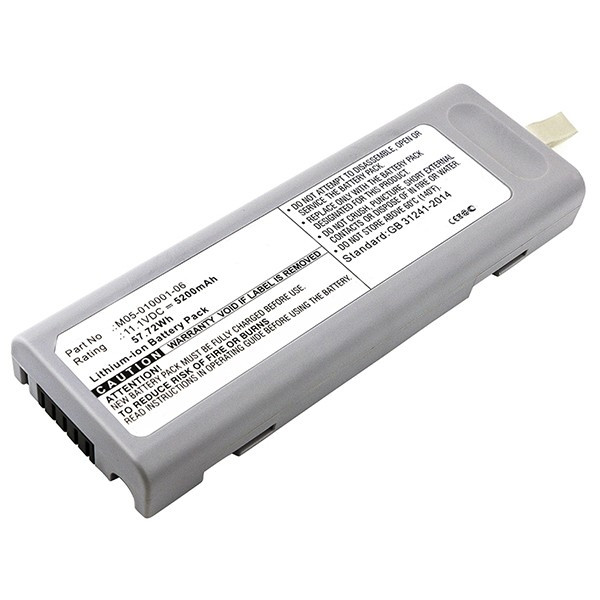 GE LI23S003A / 0146-00-0069 / 0146-00-0099 accu (5200 mAh, 123accu huismerk)  AGE00138 - 1