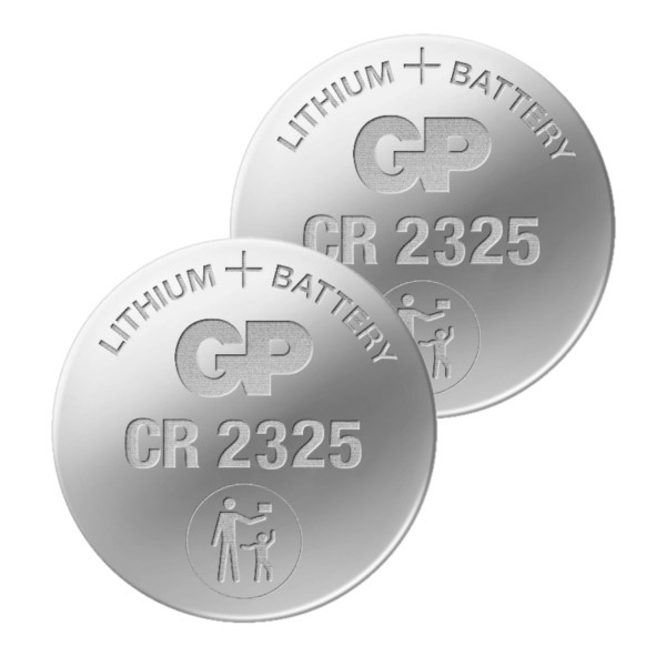 GP CR2325 3V Lithium knoopcel batterij 2 stuks  AGP00181 - 1