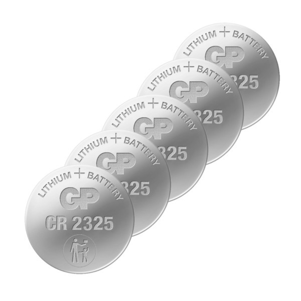 GP CR2325 3V Lithium knoopcel batterij 5 stuks  AGP00183 - 1