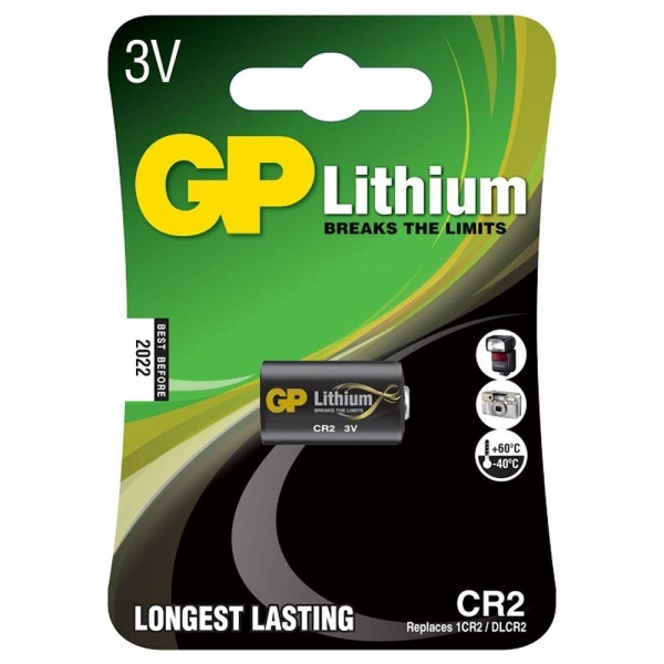 GP CR2 Lithium batterij (1 stuk, 920 mAh)  215032 - 1