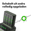 GP Dock Snellader + GP ReCyko Oplaadbare AA / HR6 Ni-Mh Batterijen (4 stuks, 2600 mAh)  AGP00112 - 6