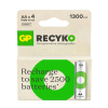 GP ReCyko Oplaadbare AA / HR6 Ni-Mh Batterijen (4 stuks, 1300 mAh)  AGP00108 - 1