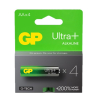 GP Ultra+ G-Tech AA / MN1500 / LR06 Alkaline Batterij 4 stuks
