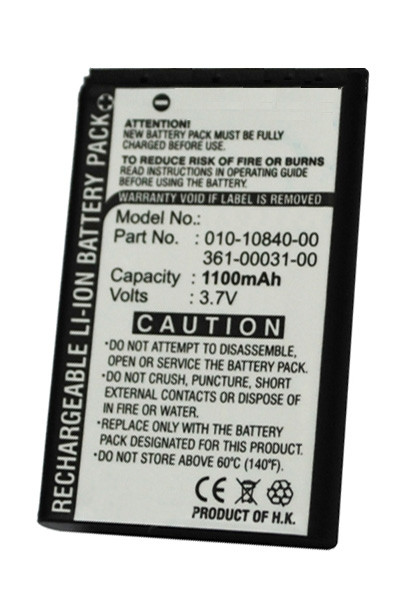 Garmin 010-10840-00 / 361-00031-00 / IA4V310A2 accu (1100 mAh, 123accu huismerk)  AGA00120 - 1