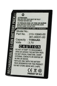 Garmin 010-10840-00 / 361-00031-00 / IA4V310A2 accu (1100 mAh, 123accu huismerk)  AGA00120