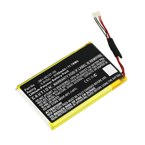 Garmin 361-00107-00 accu (3.7 V, 3100 mAh, 123accu huismerk)  AGA00272 - 1