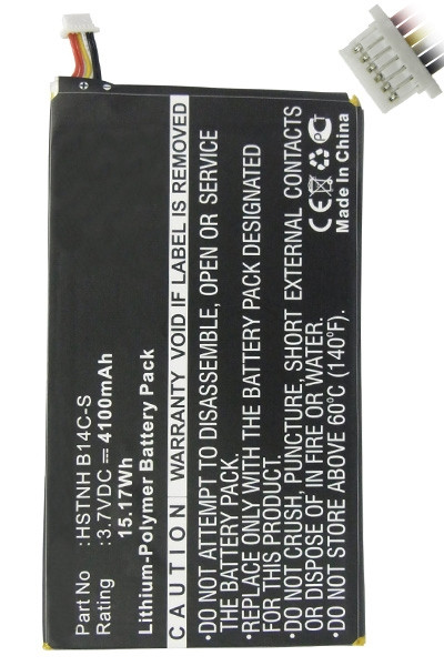 HP 739691-001 / 10979176-00 / HSTNH B14C-S accu (4100 mAh, 123accu huismerk)  AHP00245 - 1