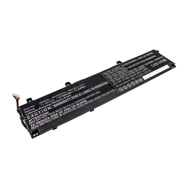 HP IR06XL / M02029-005 / TPN-DB0C accu (11.58 V, 6700 mAh, 123accu huismerk)  AHP00754 - 1