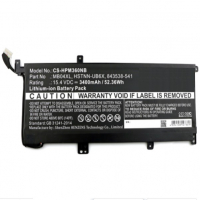 HP MB04XL / 844204-850 / HSTNN-UB6X accu (15.4 V, 3400 mAh, 123accu huismerk)  AHP00522