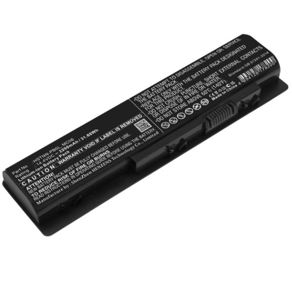 HP MC04 / 807231-001 / HSTNN-PB6R accu (14.4 V, 2200 mAh, 123accu huismerk)  AHP00807 - 1