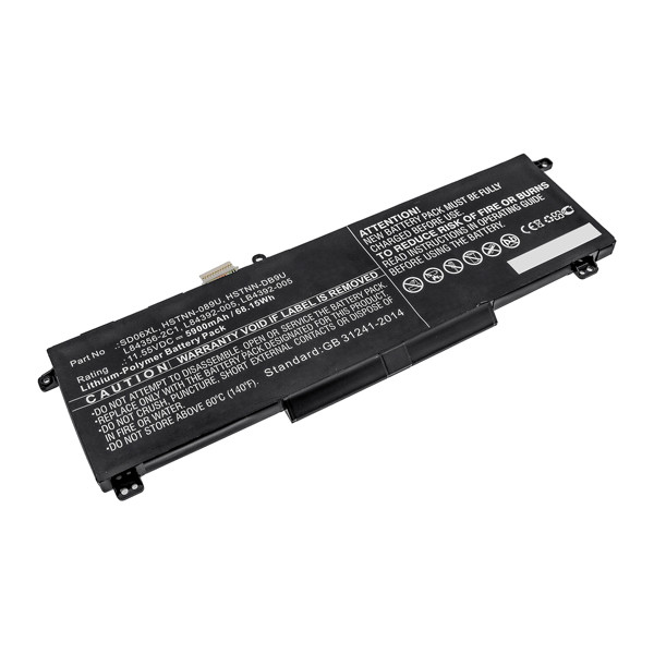 HP SD06XL / L84392-005 / HSTNN-DB9U accu (11.55 V, 6050 mAh, 123accu huismerk)  AHP00757 - 1