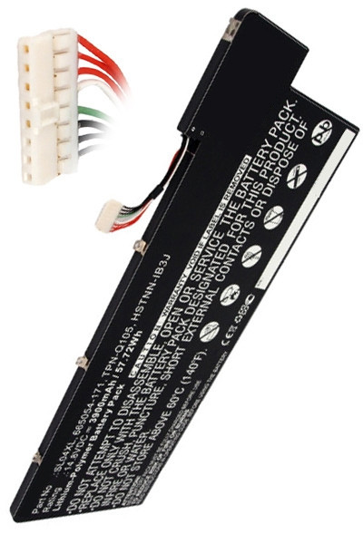 HP SL04XL / 665460-001 / HSTNN-IB3J accu (14.8 V, 3900 mAh, 123accu huismerk)  AHP00182 - 1