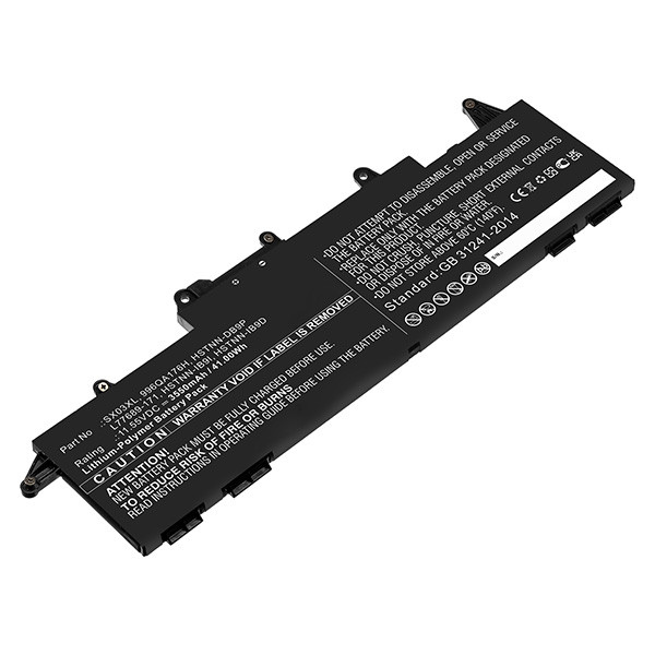 HP SX03XL / L78125-006 / HSTNN-IB9D accu (11.55 V, 3550 mAh, 123accu huismerk)  AHP00778 - 1