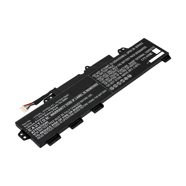 HP TT03XL / 933322-855 / HSTNN-DB8K accu (11.55 V, 4700 mAh, 123accu huismerk)  AHP00667 - 1