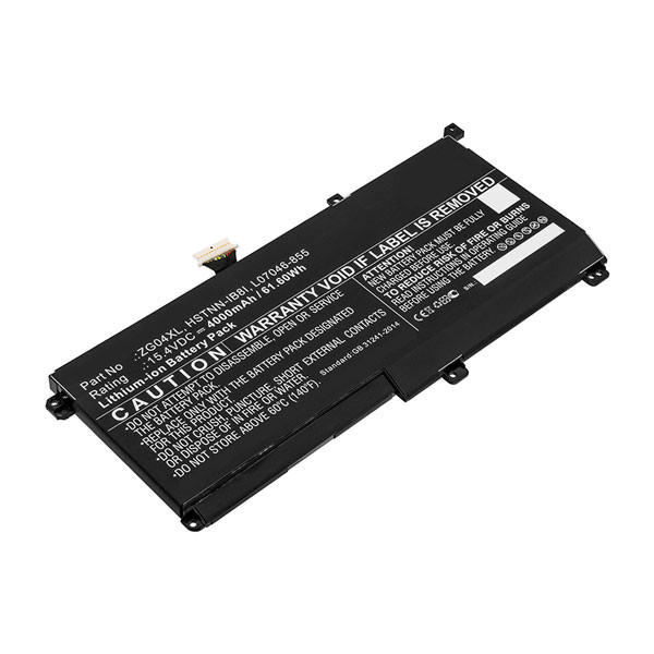 HP ZG04XL / L07046-855 / HSTNN-IB8I accu (15.4 V, 4000 mAh, 123accu huismerk)  AHP00619 - 1