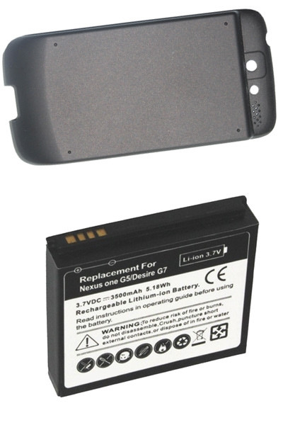 HTC 35H00132-05M / BA S410 / BB99100 accu (3500 mAh, 123accu huismerk)  AHT00113 - 1